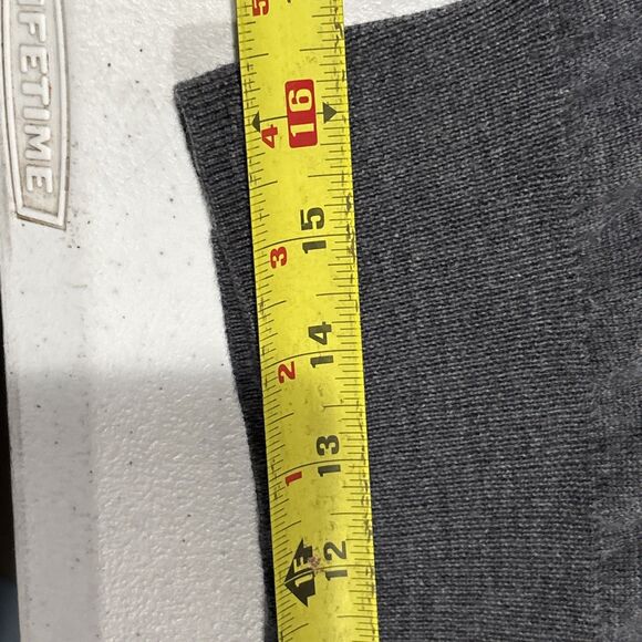 Peter Millar XL Mens Sweater Extra Fine Italian Merino Wool Gray Golf Base Layer - Picture 15 of 16